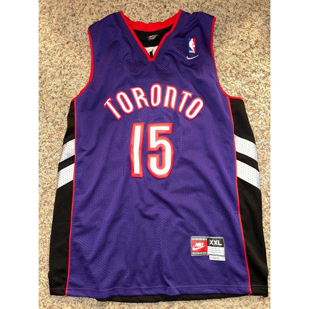 Vintage Nike Basketball Jersey Mens XXLarge Toronto Raptors Vince Carter